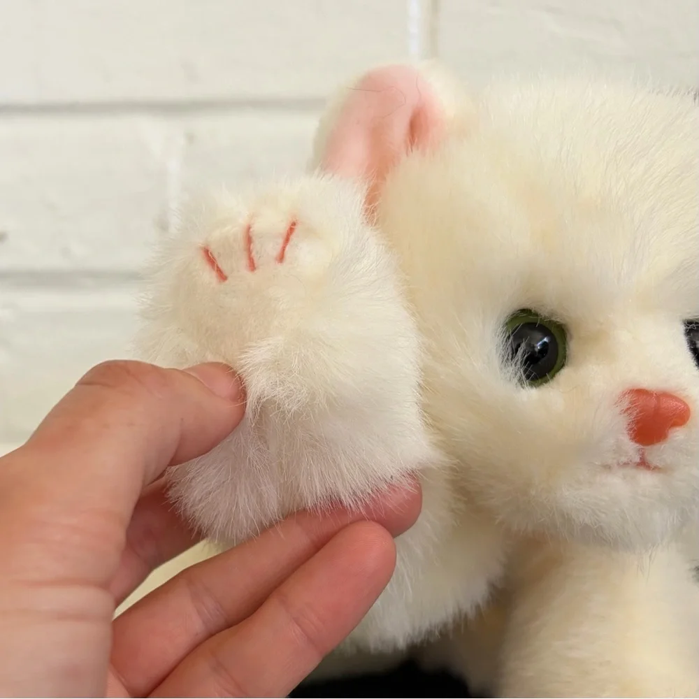 TY Retired 1996 Beanie Baby White Cat “Crystal” NWT 🎀 - Picture 3 of 8